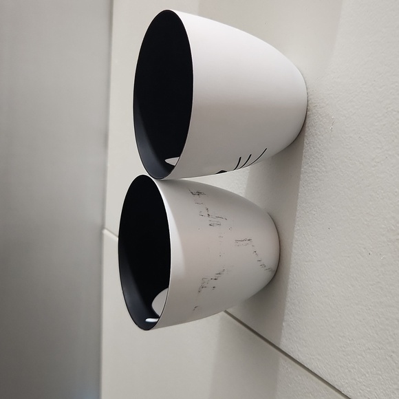 Partylite shadow cat cup and pumpkin tealight cup see pics one has marks - Picture 3 of 6